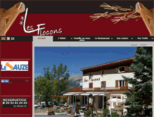 Tablet Screenshot of les-flocons.com